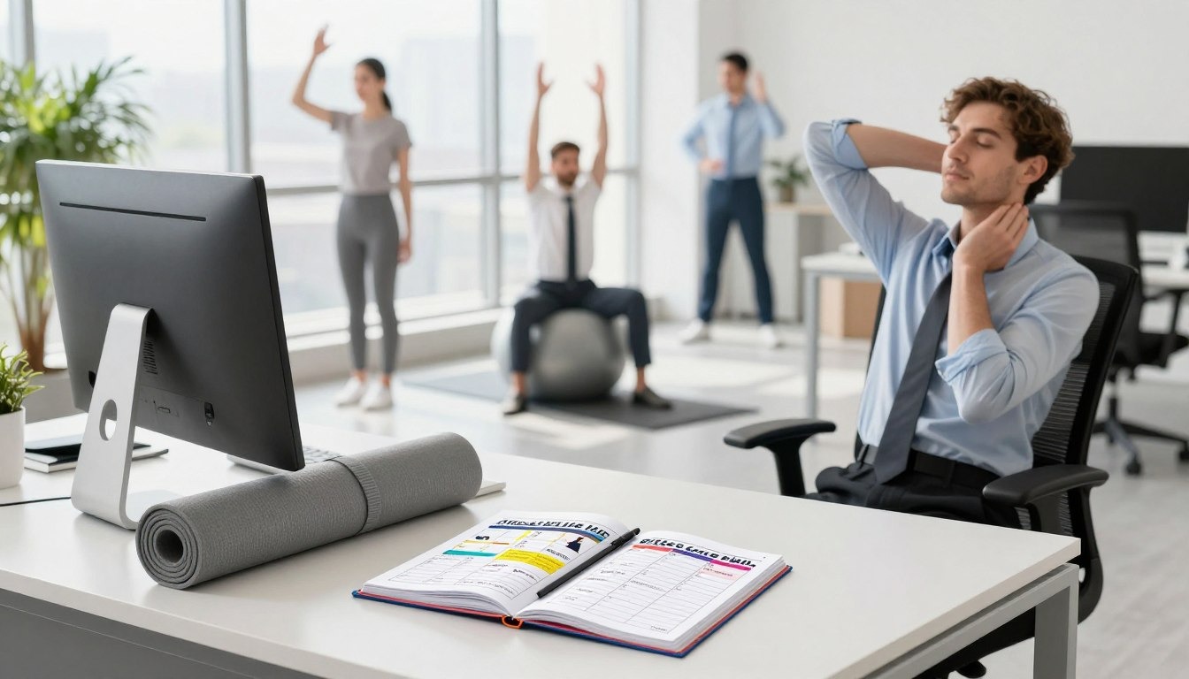 Gym Workout for Office Workers (USA & UK Lifestyle)